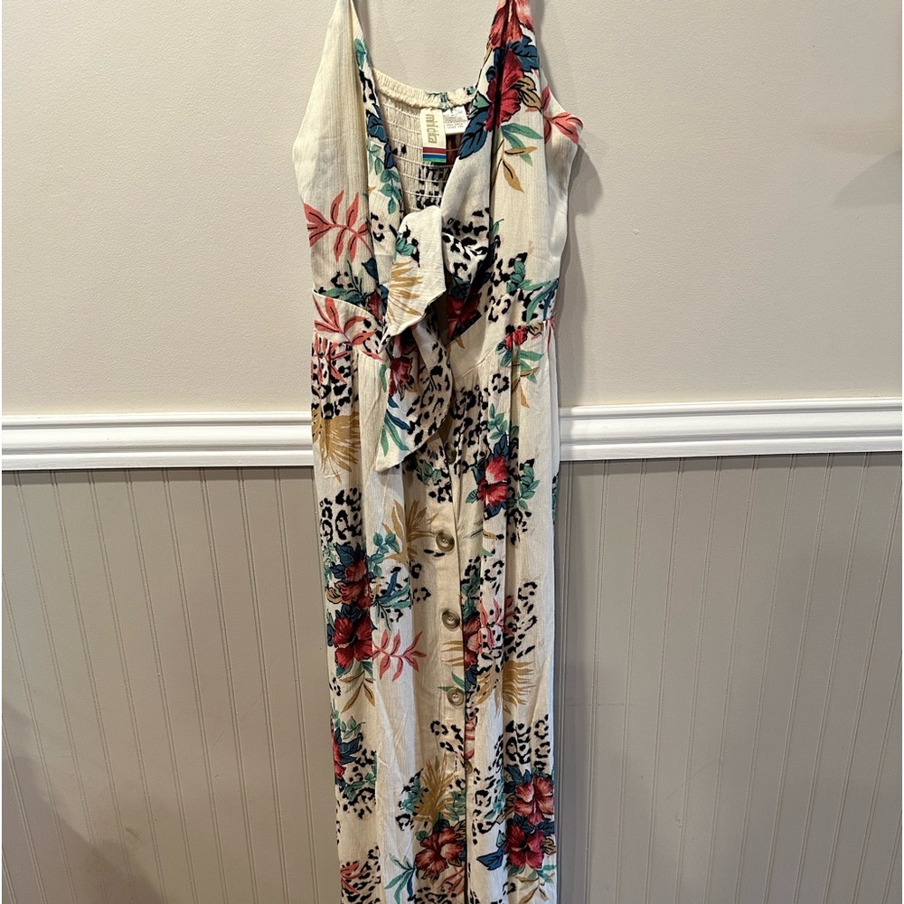 Long floral dress